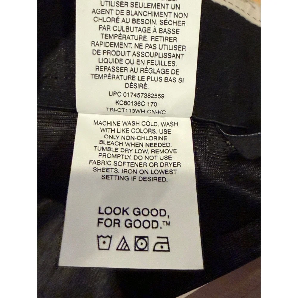NWT Kenneth Cole Reaction Techni-Cole Performance Pant Tan Modern Fit 38x32 Golf